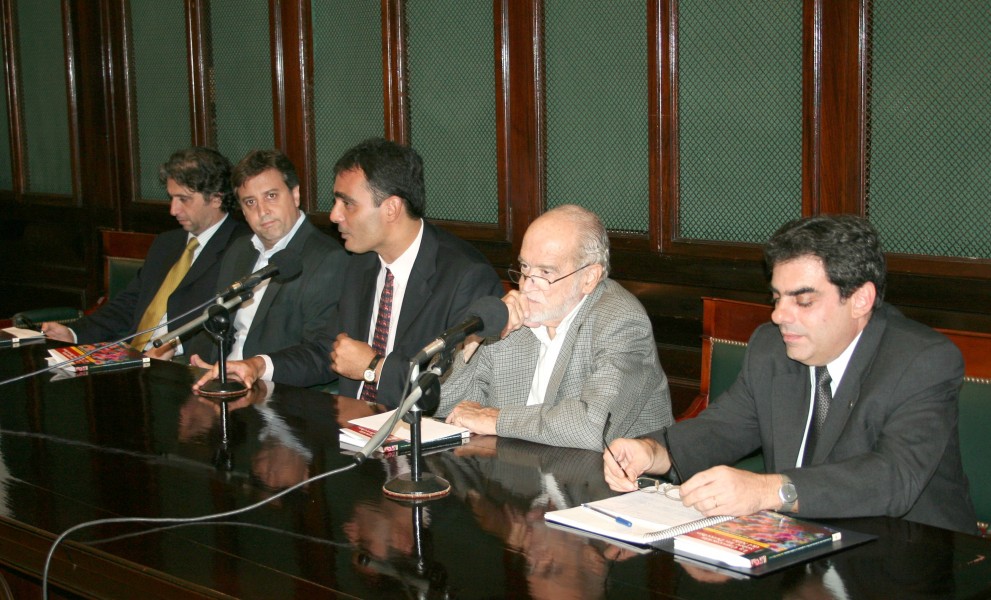 Juan Pablo Mas Velez, Aldo Gallotti, Juan Antonio Seda, Carlos Eroles y Oscar García