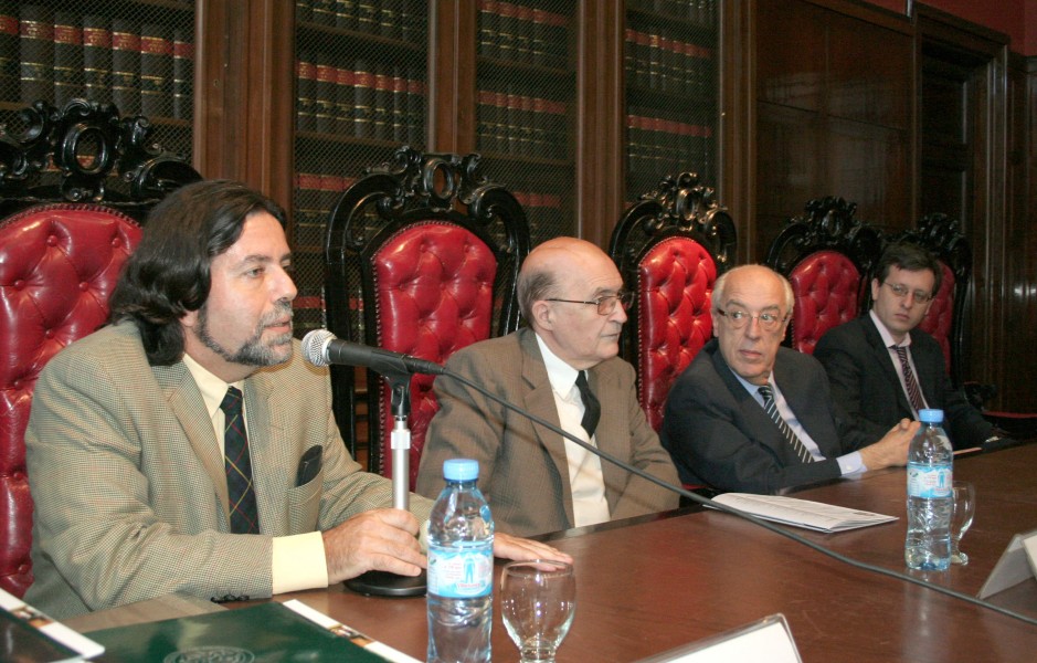 Ricardo Rabinovich-Berkman, Miguel Ángel Ciuro Caldani, Atilio A. Alterini y Lucas Bettendorff