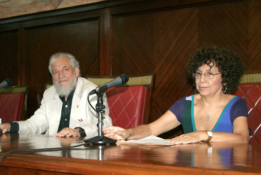 Claudio Naranjo y Lidia Grammático