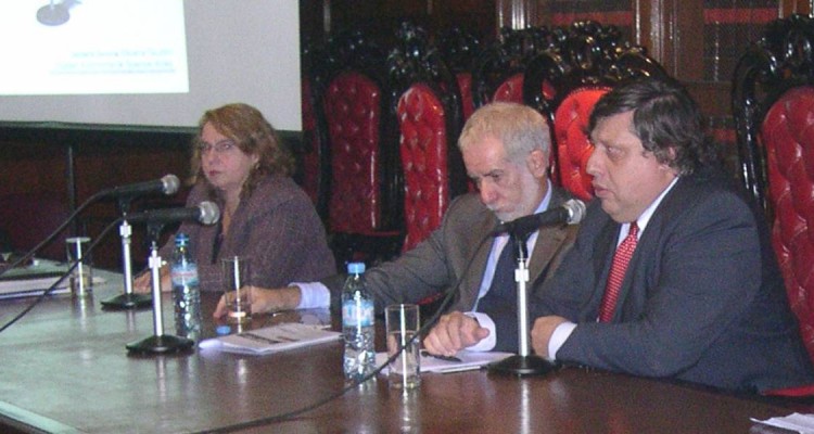 Silvana Giudici, José Eliaschev y Marcelo López Alfonsín