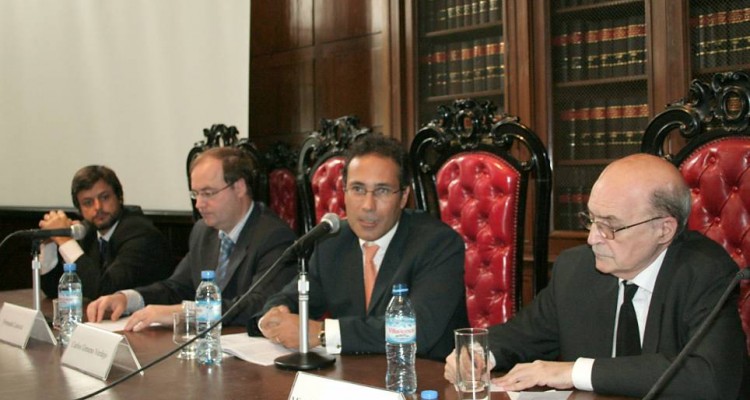 Gonzalo Álvarez, Fernando Laiseca, Carlos Gimeno Verdejo y Miguel Ángel Ciuro Caldani