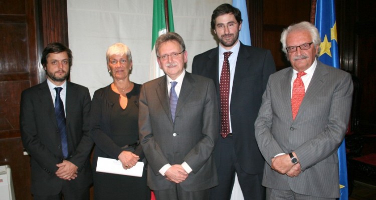 Gonzalo Álvarez, Mónica Pinto, Mauro Palma, Carlos Mas Velez y Alberto Filippi