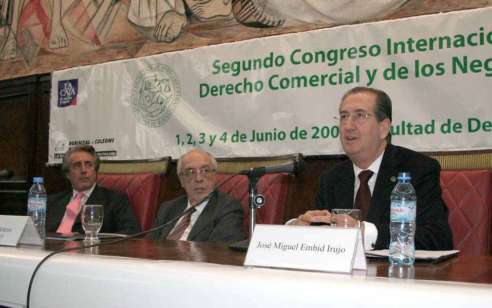 Daniel R. Vítolo, Atilio A. Alterini y José Miguel Embid Irujo