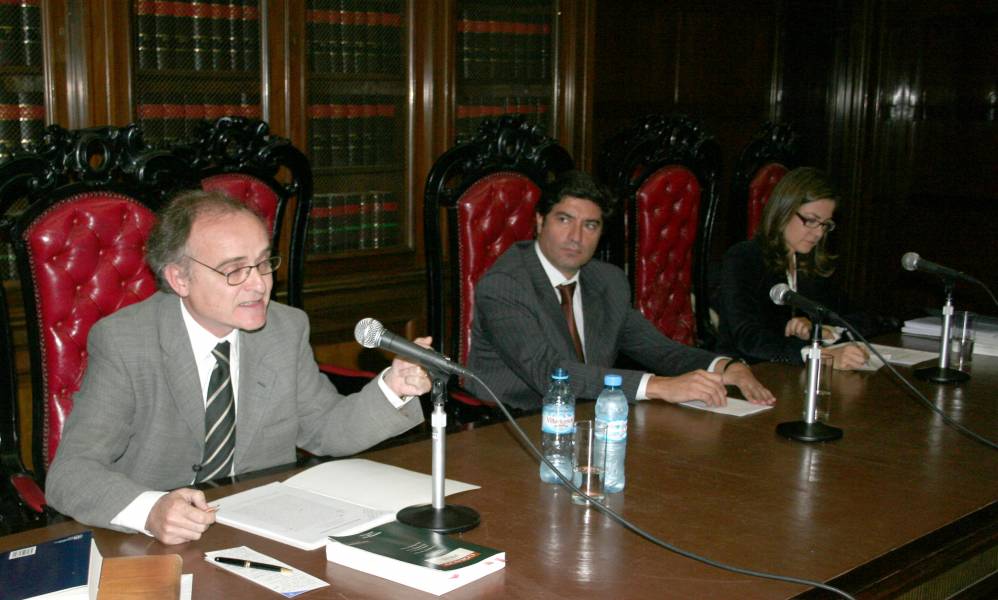 Rafael Rebollo, Alejandro Slokar y Miriam Cugat