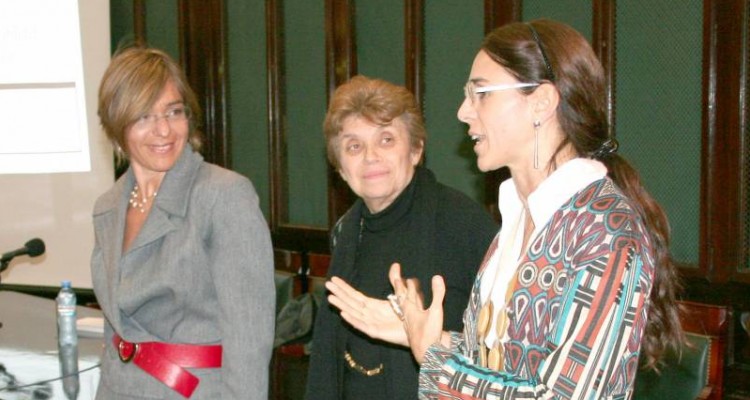 Virginia Zambrano, Aída Kemelmajer de Carlucci y Marisa Herrera