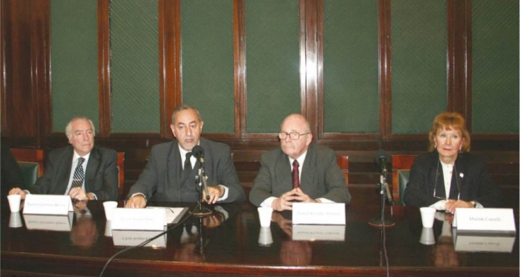 Ramón G. Brenna, César Sergio Duro, Daniel R. Altmark y Matilde Camelli