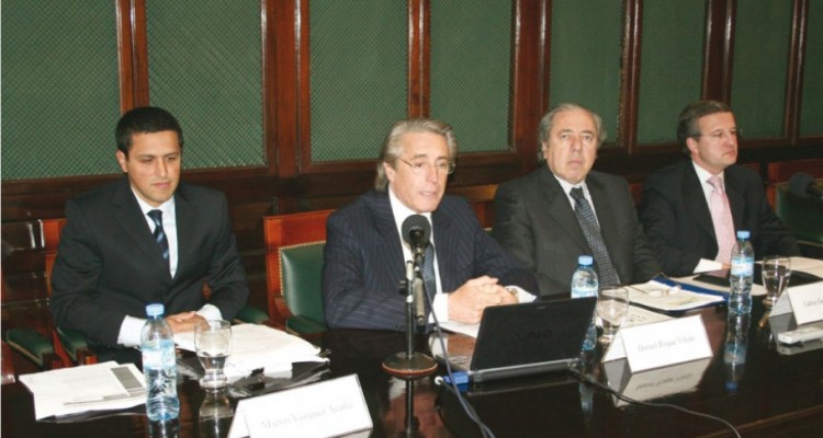 Martín Vázquez Acuña, Daniel R. Vítolo, Carlos Gerscovich y Marcelo Camerini