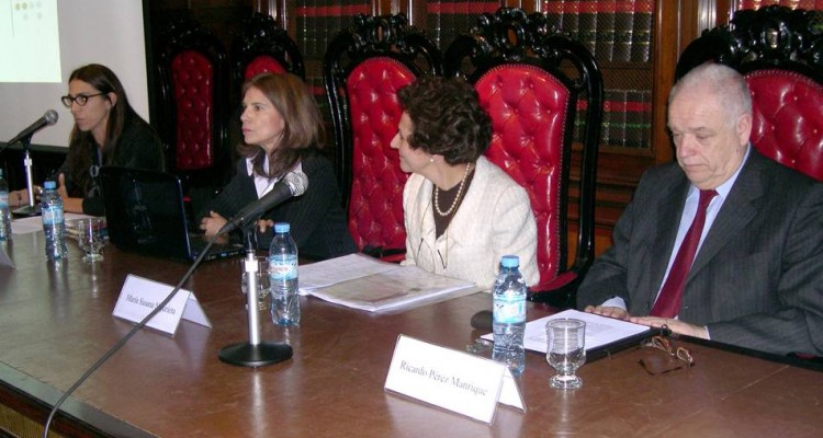 Marisa Herrera, Graciela Ferreyra de Tagle, María Susana Najurieta y Ricardo Pérez Manrique