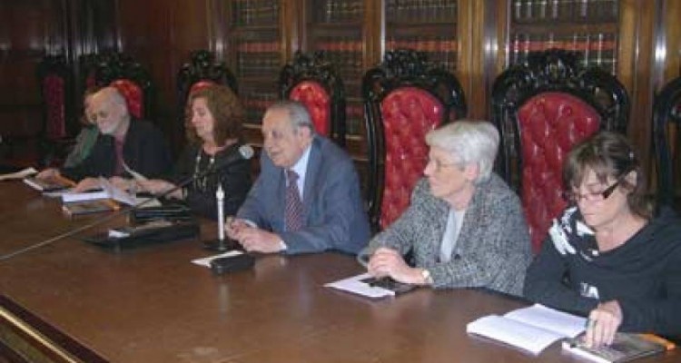 María Luisa Pfeiffer, Martín Roubicek, Patricia Urbandt, Salvador D. Bergel, Elba Martínez Picabea de Giorgiutti y Patrícia Digilio