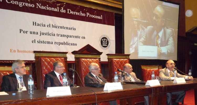 Osvaldo Gozaíni, Roberto Berizonce, Atilio A. Alterini, Roland Arazi y Juan Carlos Hitters