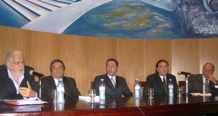 Arístides Corti, Pablo Gallegos Fedriani, Juan Gustavo Corvalán, Pablo Garbarino y Eugenio R. Zaffaroni