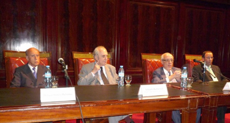 Horacio García Belsunce, Eduardo Barbarosch, Atilio Alterini y Oscar Zoppi