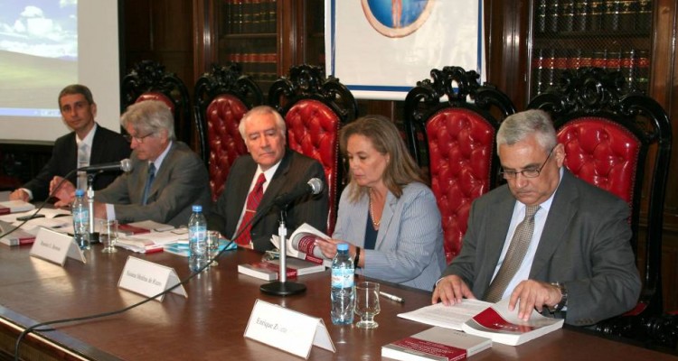 Luis Palma, Alberto Balladini, Ramón G. Brenna, Susana Medina de Rizzo y Enrique Zuleta Puceiro