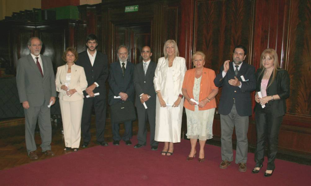 Docentes de la Facultad de Derecho distinguidos por la UBA