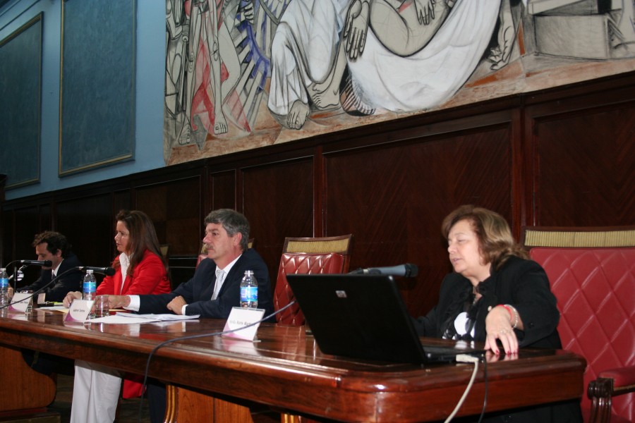 Patricio Giardelli, María Fernanda López Puleio, Gabriel Torres y Stella Maris Martínez