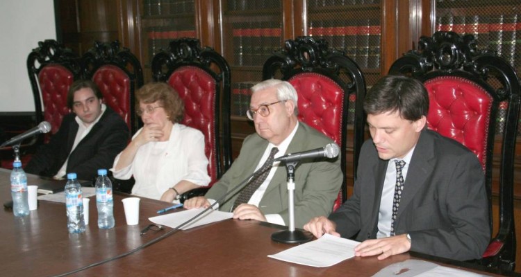 Roberto Campos, Noemí Nicolau, Ricardo A. Guibourg y Juan Cianciardo