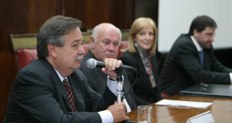 Alberto Dibbern, Rubén Hallú, María María Beatriz Guglielmotti y Carlos Mas Velez