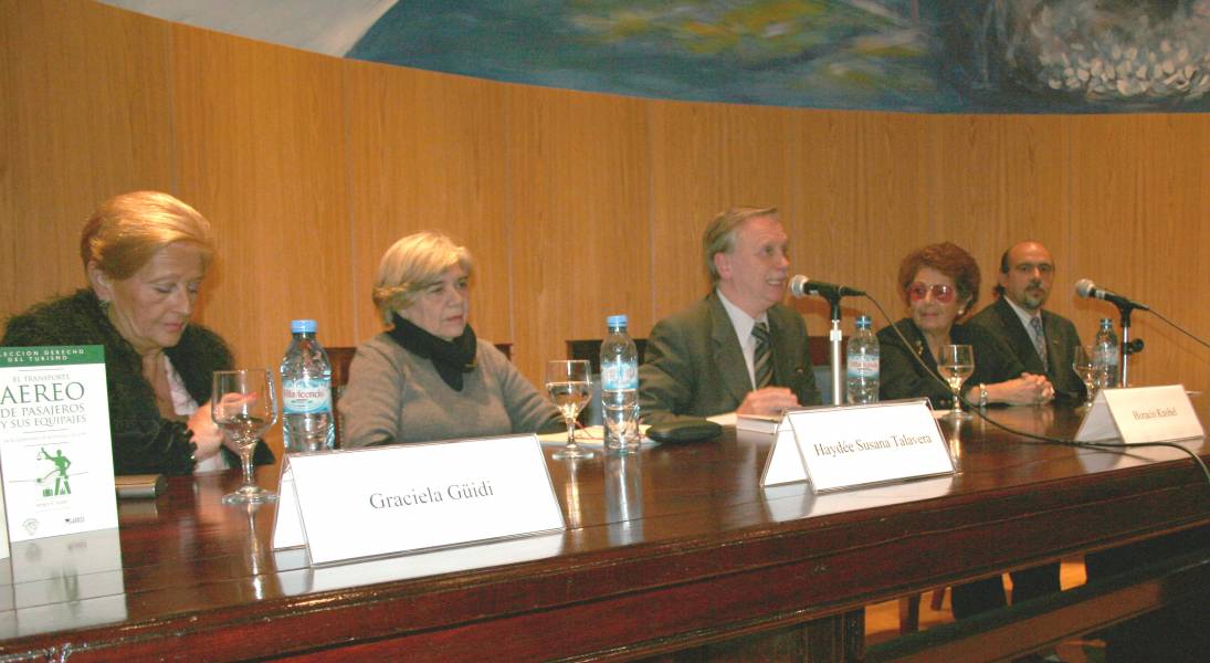 Graciela Güidi, Haydée S. Talavera, Horacio Knobel, Ángela M. Donato y Gonzalo Yrurtia