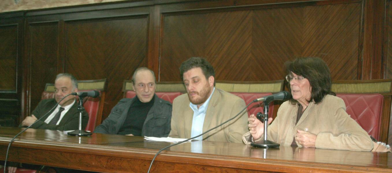 Ramón Saéz Valcárcel, Raúl Zaffaroni, Gastón Chillier y Lucila Larrandart