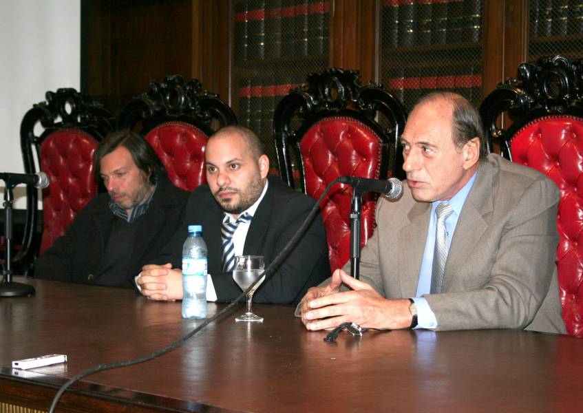 Daniel Ricci, Pablo Qualina y Eugenio R. Zaffaroni