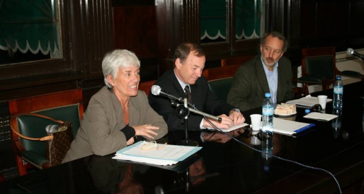 Mónica Pinto, Bryant C. Garth y Martín Böhmer