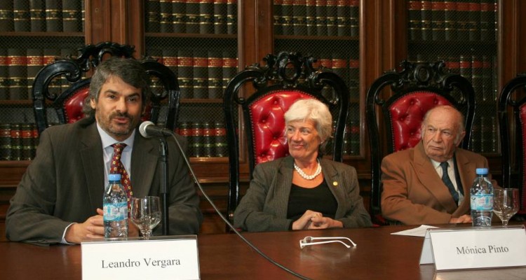 Leandro Vergara, Mónica Pinto y David Baigún