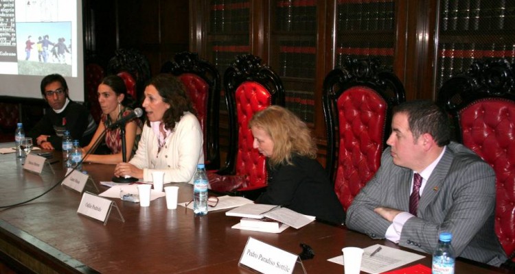 Emiliano Litardo, Marisa Herrera, Laura Musa, Odile Pedrido y Pedro Paradiso Sottile