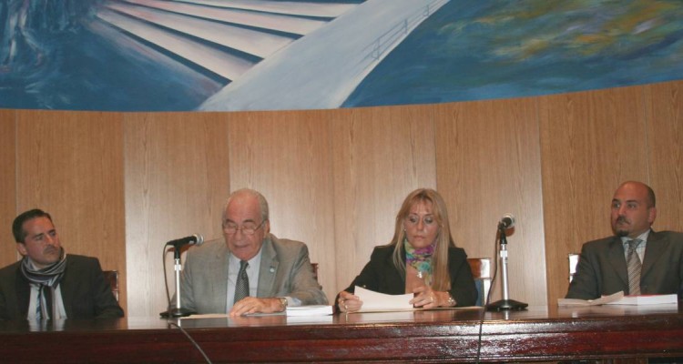 Fernando Machado Pelloni, Carlos A. Chiara Díaz, Norma Isabel Bouyssou y Stefano Pratesi