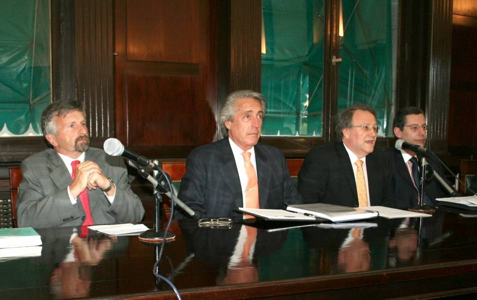 Daniel Truffat, Raúl Aguirre Saravia, Daniel Vítolo, Marcelo Haissiner, Héctor O. Chomer y Marcelo Gebhardt