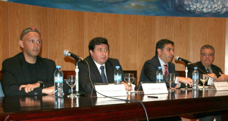 Sergio Bergman, Daniel Arroyo, Alejandro Gómez y Pedro Ruiz