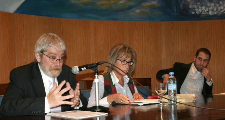 Gregorio Flax, Mónica Biaggio y Mauro Benente