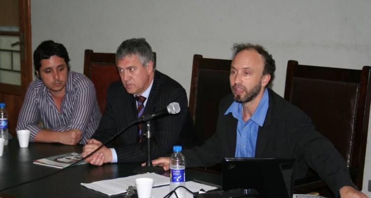 Leandro Abel Martínez, Luis Tonelli y Fabián Bosoer