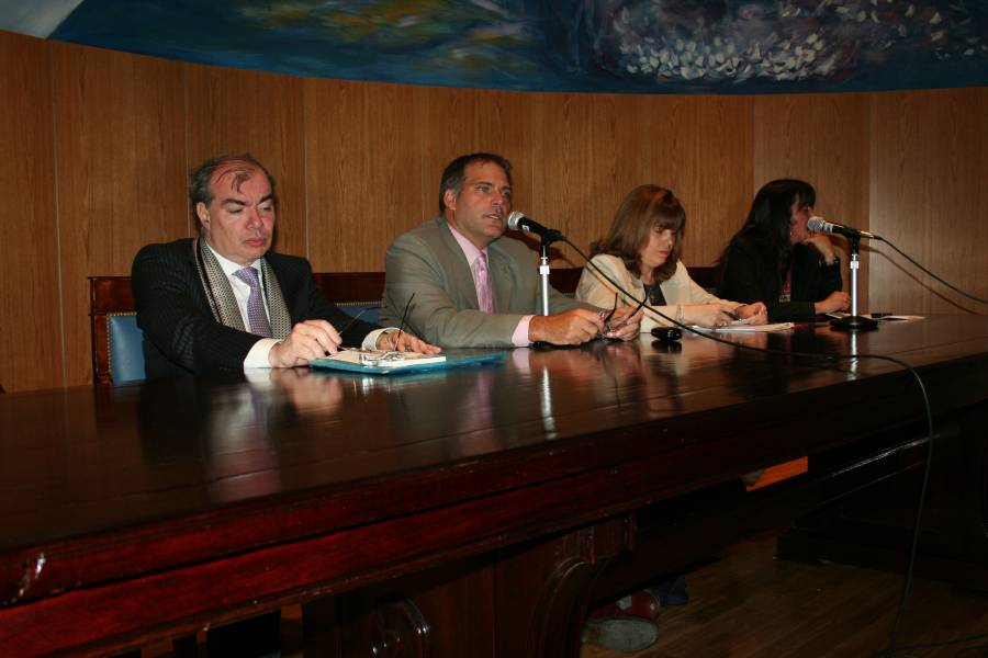 Walter Carnota, Calogero Pizzolo, Sandra C. Negro y Andrea Mensa González