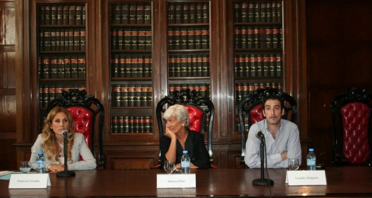 Patricia Colombo, Mónica Pinto y Leandro Halperin