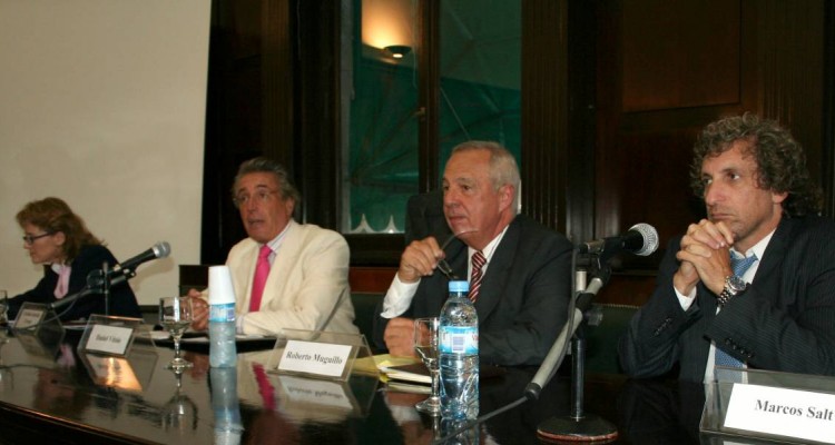 Carolina Sanchiz Crespo, Daniel R. Vítolo, Roberto Muguillo y Marcos Salt