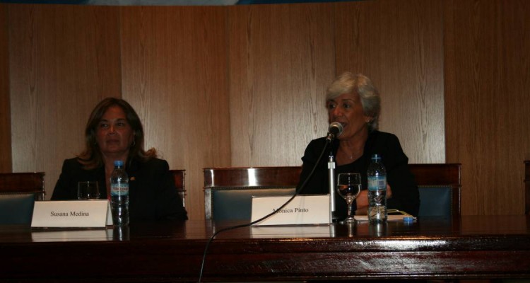 Susana Medina de Rizzo y Mónica Pinto