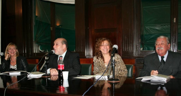 Graciela Medina, Miguel Ángel Maza, Liliana H. Litterio y Julio César Simón