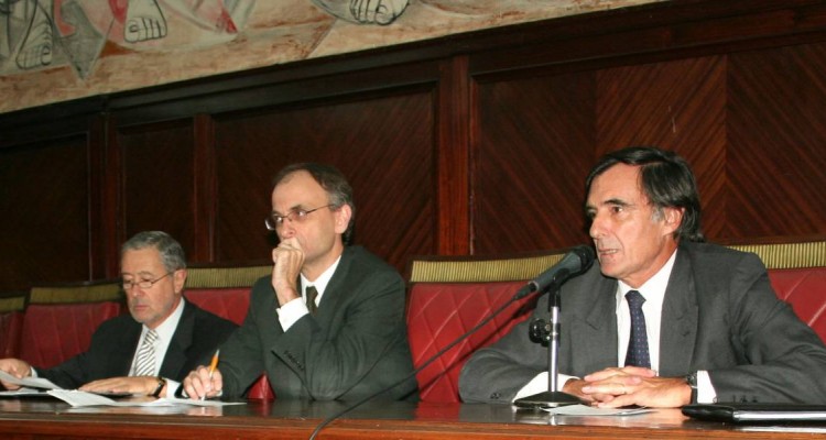 Ernesto A. Marcer, Carlos F. Balbín y Fernando García Pullés 