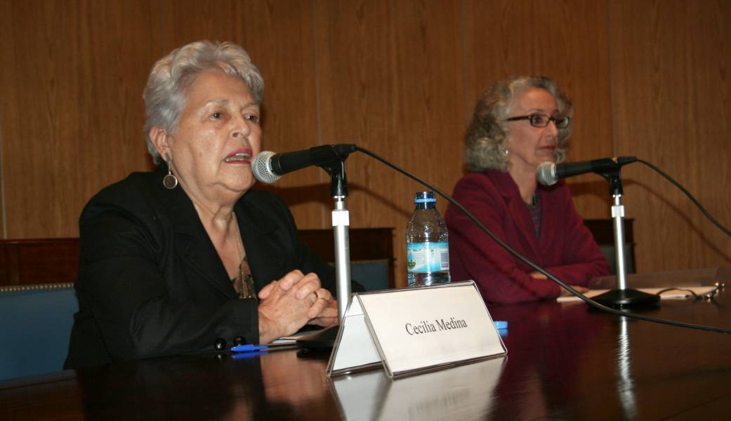 Cecilia Medina y Marta Lamas