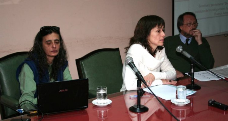 Claudia Giacometti, Laura Pautassi y Oscar Cetrángolo