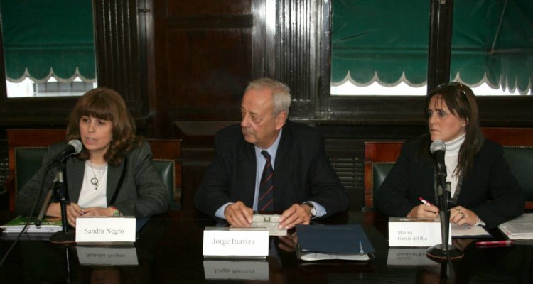 Sandra C. Negro, Jorge Iturriza y Marina García del Río