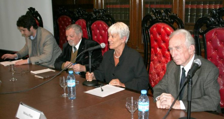 Leandro Martínez, Francisco Delich, Mónica Pinto y Eugenio Bulygin