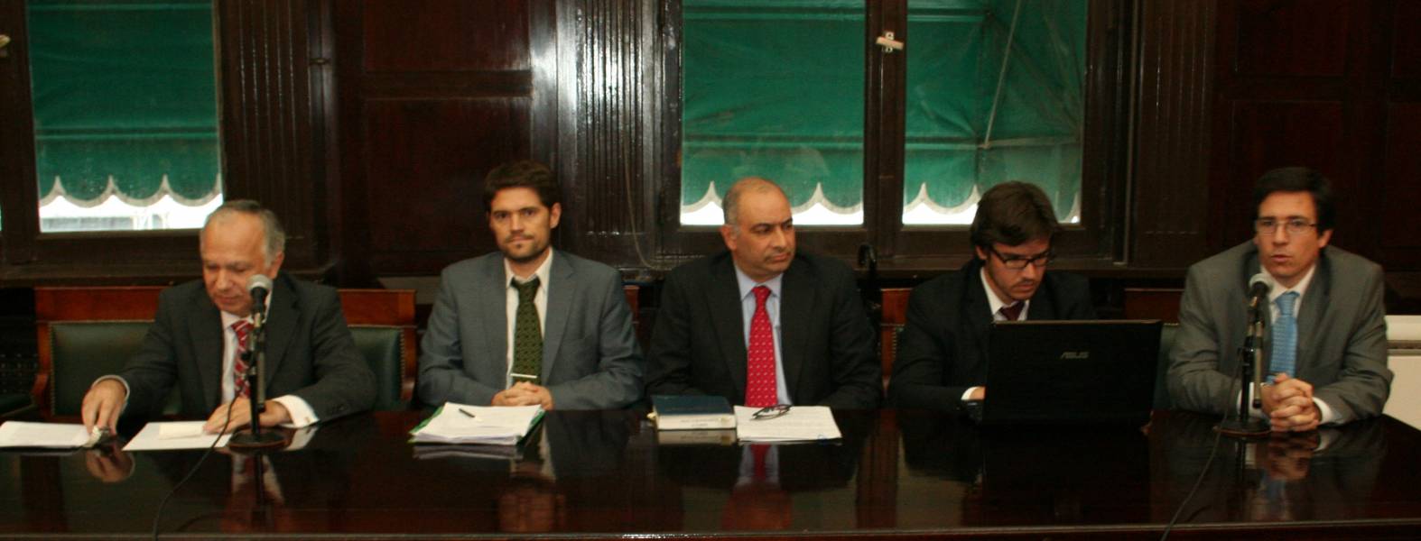 Omar Luis Díaz Solimine, José María Salgado, Julio Carlos Speroni (h), Francisco Verbic y Santiago Villagran