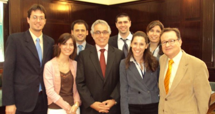 Sebastián Rey, Rosario Muñoz, Ianiv Garfunkel, Diego García Sayán, Alan Vogelfanger, Lucía Rozenberg, Paula Rodríguez y Ernesto Rey Cantor