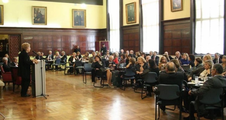 Cristina Caamaño, Germán Fliess Maurer, Adriana Puiggrós y Sergio Delgado