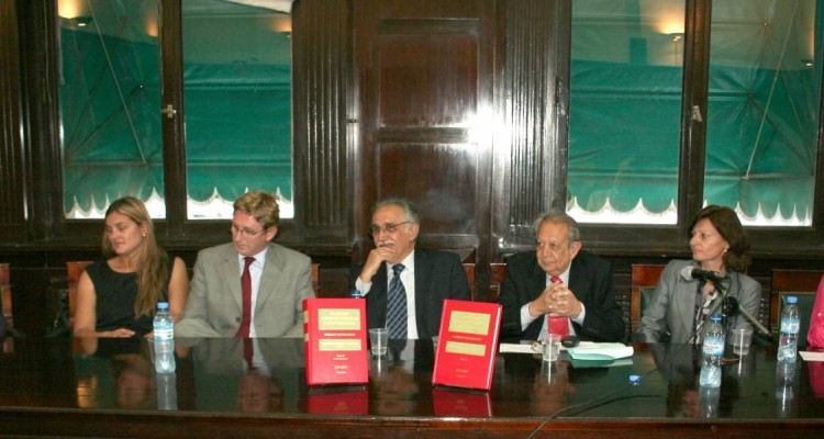 Bibiana Luz Clara, Leticia Toselli, Rubén Romano, Eduardo Molina Quiroga, Salvador D. Bergel, María Laura Spina y Marcela Cano