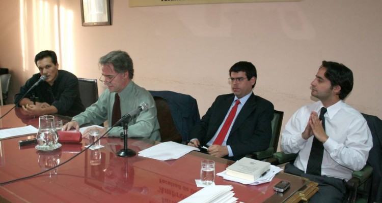 Lucas Arrimada, Andrés Rosler, Pedro Caminos y Guillermo Jensen