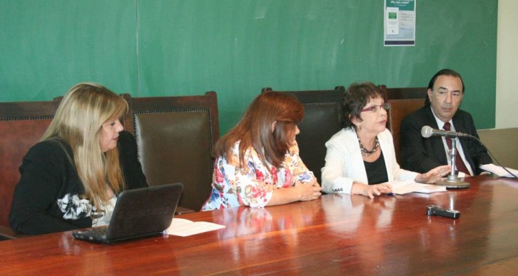 Marisa Aizenberg, María Susana Ciruzzi, Lily Flah y Gustavo Cardigni