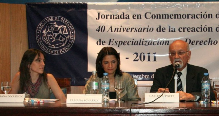 40° aniversario de la creación de la Carrera de Especialización en Derecho Tributario