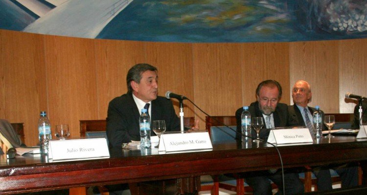 Julio Rivera, Alejandro M. Garro, Alberto Zuppi, Raúl Etcheverry y Roberto Muguillo